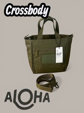 Aloha Collection Monochrome Olive Crossbody